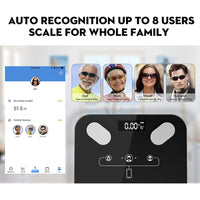 Bluetooth Smart Scale Digital Weight Scale Highly Accurate Body Weight BMI Scale / 22FK207-1