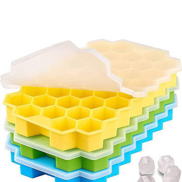 Ice Cube Trays Silicone Ice Cube Trays Molds with Lids