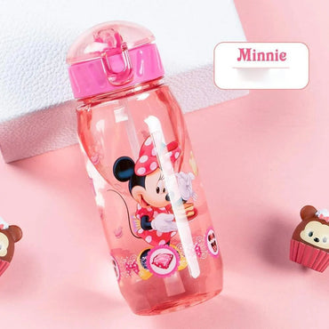 (NET) Kids Water Bottle With Straw 550 ML