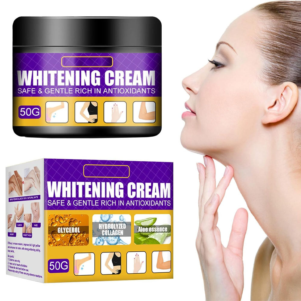 (NET) Skin Beauty Cream Fade Melanin Skin Care Moisturising Cream Whitening 50G