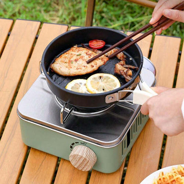 (NET) Mini Cassette Stove Portable Cooking