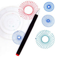 (Net) Spirograph Standard Stationery Design Ruler