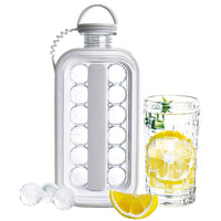 (Net) Portable Ice Ball Maker Bottle