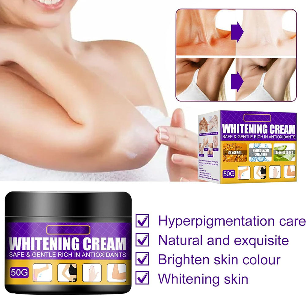 (NET) Skin Beauty Cream Fade Melanin Skin Care Moisturising Cream Whitening 50G