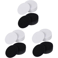 (net) Self Adhesive Fastener Dots Stickers Adhesive Tape Household Antiskid Sticker Hook Loop Sofa Carpet 20 Pcs