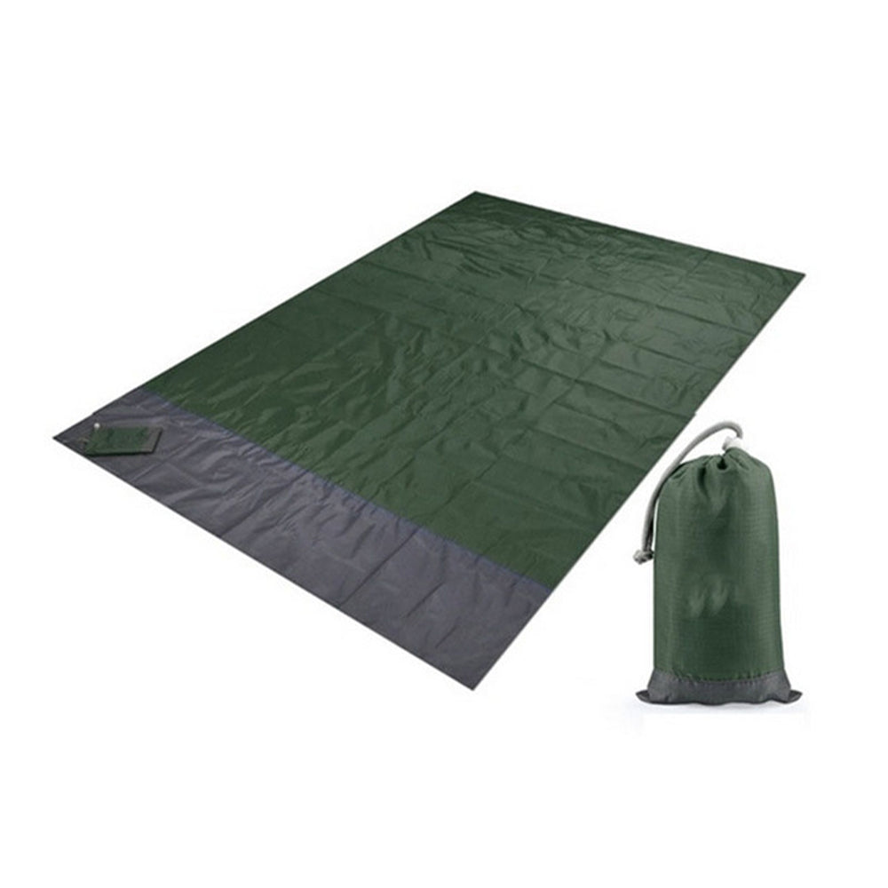 Pocket Picnic Waterproof Beach Mat Sand Free Blanket Camping Outdoor 200 x 140 cm