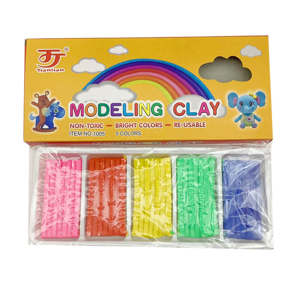 Modeling clay 5 Colors / 1005 / 610052