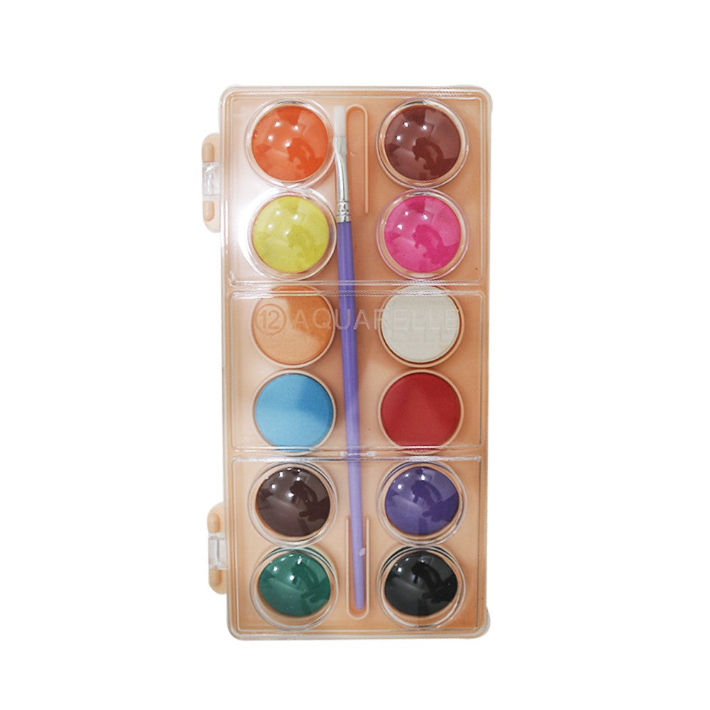 12 Pcs Water Color Set