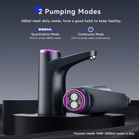 Water Dispenser with 1200mAh Battery, Automatic Water Dispenser