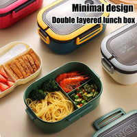 Double Layer Lunch Box