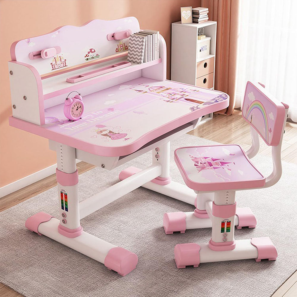 (Net)  Home Kids Desk and Chair Set