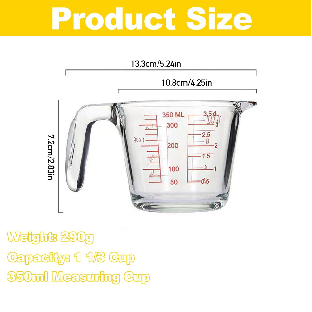Glass Measuring Cup 350ML