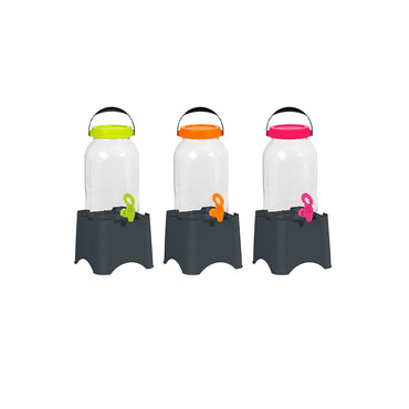 Herevin Decorated Beverage Dispenser With Stand 3 Lt (Net)