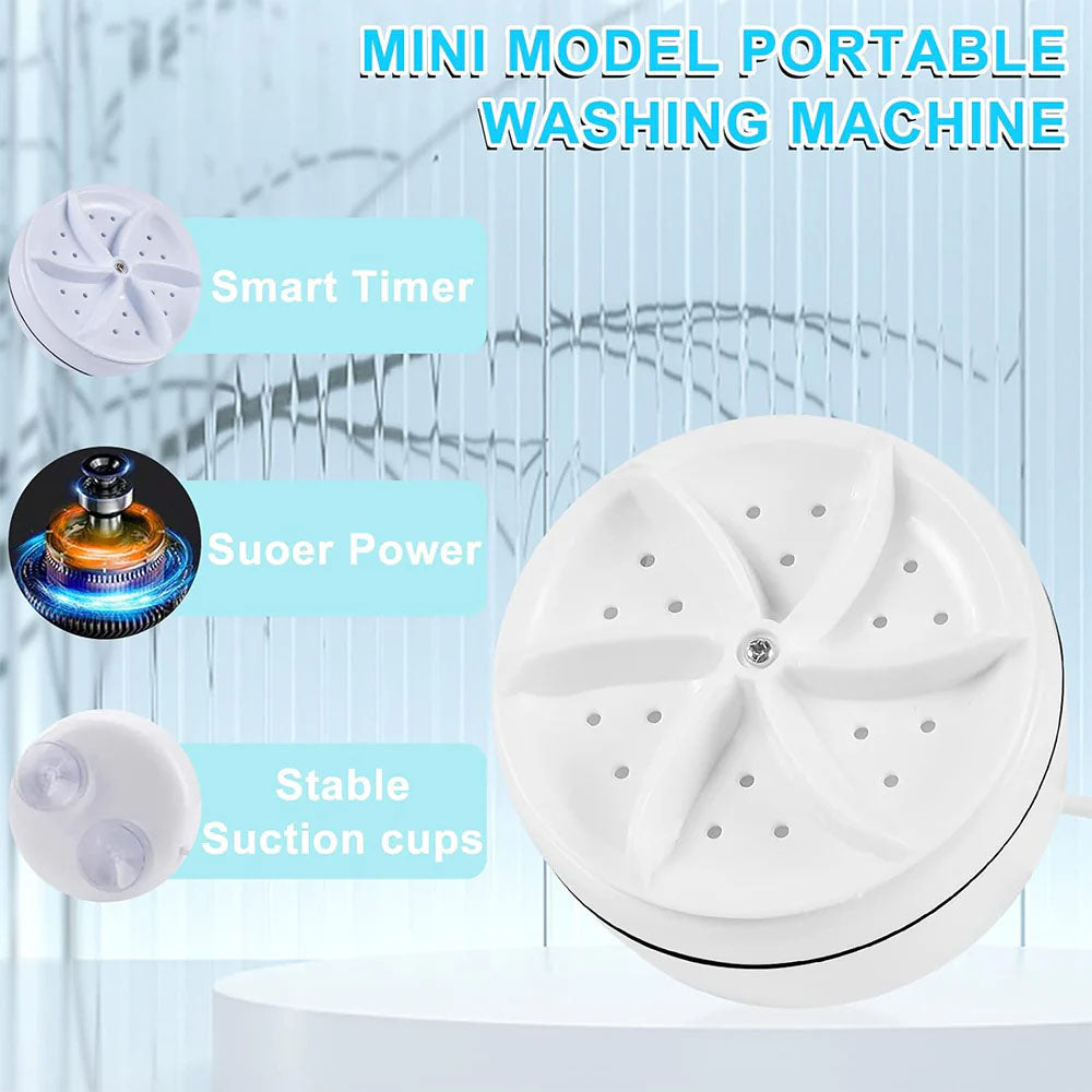 Newtic Ultrasonic Mini Washing Machine