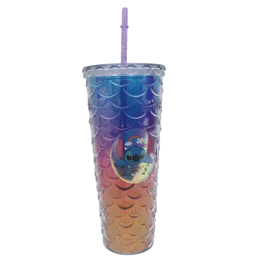 (NET) Tumbler Animals Cup Water Cup With Straw 750 ML