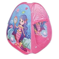 (NET) Mermaid Play Tent for Kids