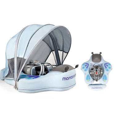 (Net) Mambobaby Pool Float Butterfly With Canopy And Tail