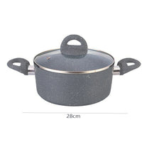 (Net) Stewpot Granite With Lid 28 cm