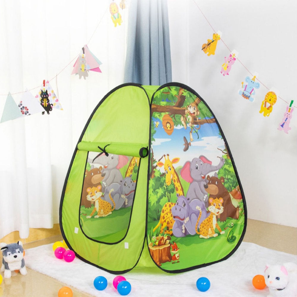 (NET) Play Tent Kids Foldable Tent