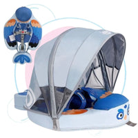 (Net) Mambobaby Blue Bird Chest Float