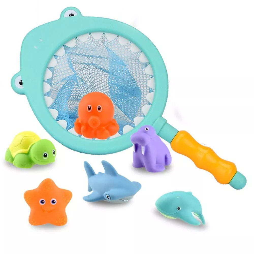 1 Set Catch Together Play Bath Toys Baby Kids Funny Toys