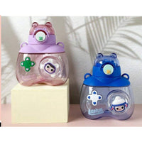 (Net) Cute High-Value Plastic Cup With Straw 750 ML