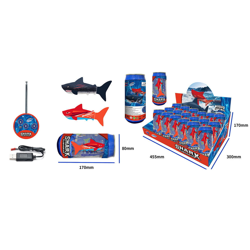 (NET) Mini Remote Control Steller Shark Toy