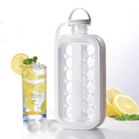 (Net) Portable Ice Ball Maker Bottle