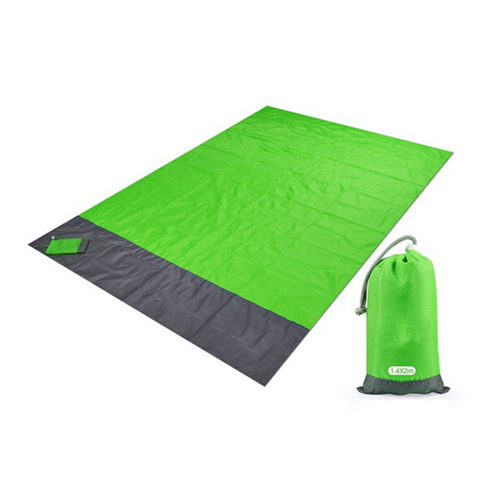 Pocket Picnic Waterproof Beach Mat Sand Free Blanket Camping Outdoor 200 x 140 cm