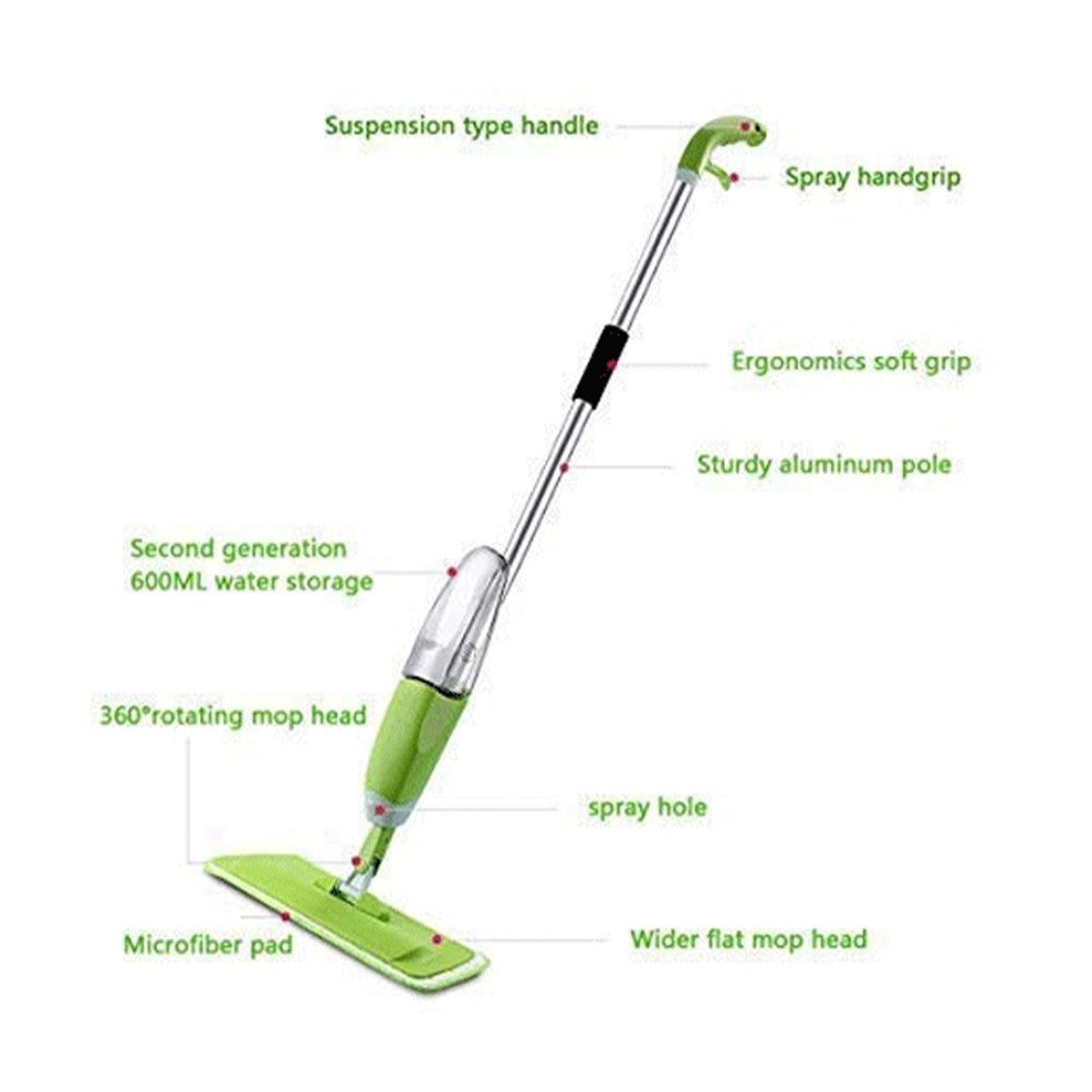 Stainless steel mop, Modern Water Spray Mop For Home Healthy Spray Mop with Filling Tan / KR-009k / KR-117 / KR-009
