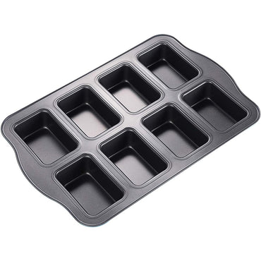 Mini Muffin Tray 8 Cup Silicone Muffins Pan 36x24x3cm