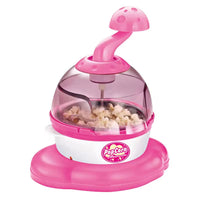 (NET) Electric Children Plastic Cooking Play Set Popcorn Machine Toy DIY