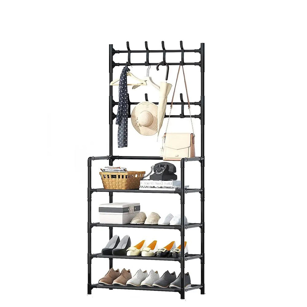 New Simple Floor Clothes Rack 4 Layers / 6952154220022 / 6943434545287