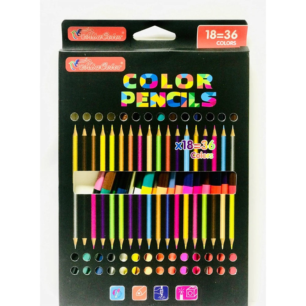 MBA Color Pencils 36 Colors/ DW-9002-18