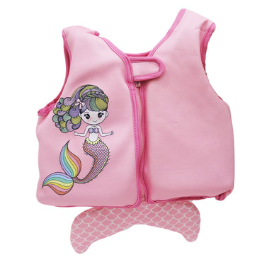 Kids Swim Vest Toddler Cute Cartoon Floation Swimwear With Adjustable Safety