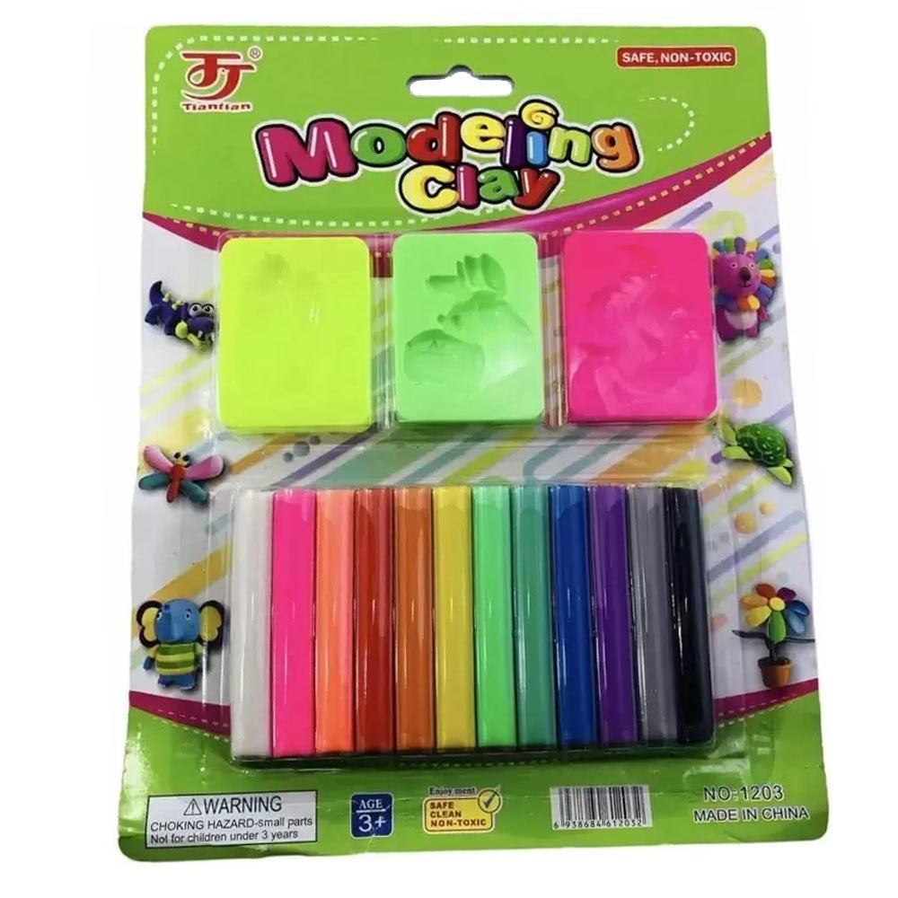 Modeling Clay 12 Colors / 612032