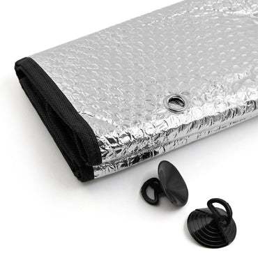 Aluminium Foil Foldable Car Front Windshield Sun Shade Visor Block Universal