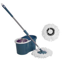 Floor Mop Microfiber Spining Magic Spin Mop Bucket 2 Heads Rotating / 777130