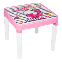 Herevin Decorated Childs Table -  Unicorn / 161971-303