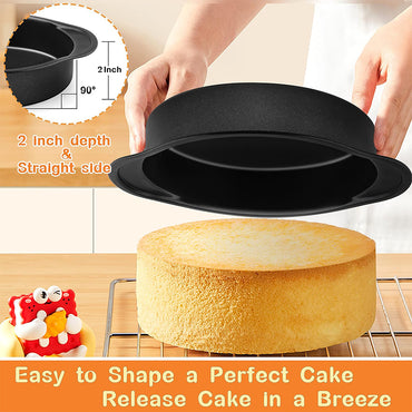 Non Stick Round Cake Pan Carbon Steel