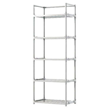 Multi-Layer Reinforced Storage Rack 5 Layers Suitable For Kitchen Living Room Bedroom Bathroom Warehouse Storage For Sundries Kitchen Countertop Organization Bath Supplies Organization Clothes OrganizatIon