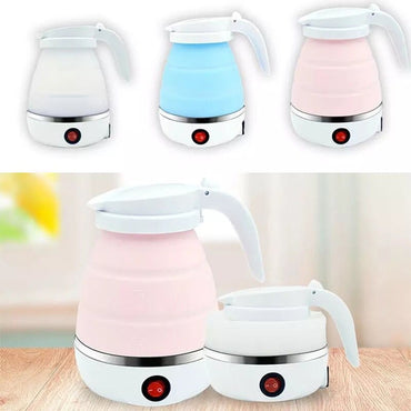 (NET) Portable Silicone Kettle 0.6L