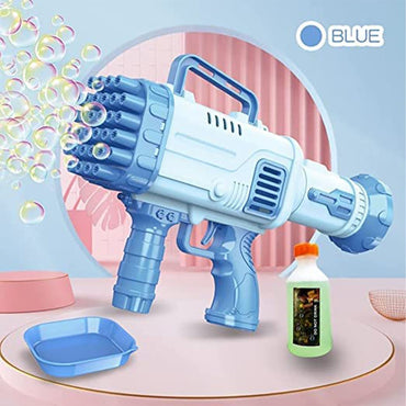 (NET) Bubble Gun 32 Holes Bubble Machine Gun