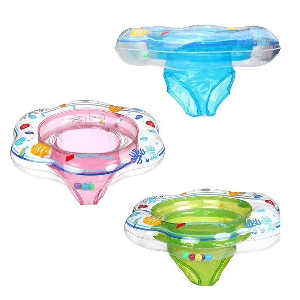 Double-Layer Airbag Baby Crystal Swimming Pool Ring Seat 70cm