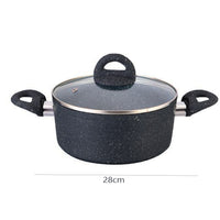 (Net) Stewpot Granite With Lid 28 cm