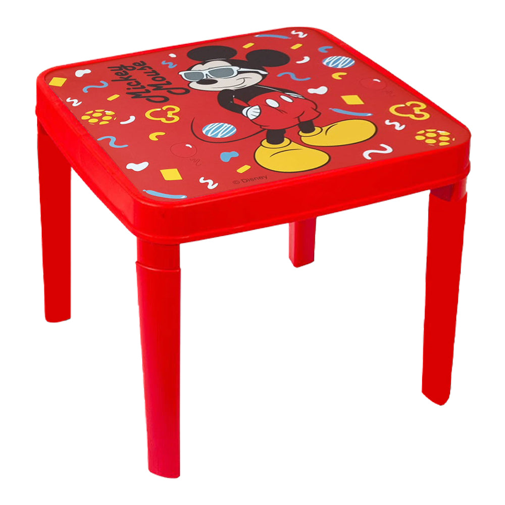 (Net) Herevin Decorated Childs Table - Mickey Mouse