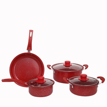 ( NET ) Dessini Cookware Set 13 pcs Includes Pot Lid ( Blue ) / DR-2104
