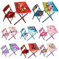 (NET) Foldable Characters Kids Table & Chair Set