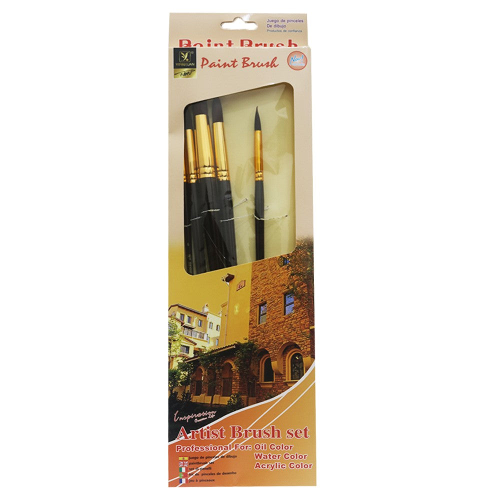 Paint Brush Set Of 5 Pcs