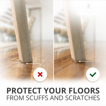 (net) Square Table Foot Pad Set Of 8 pcs